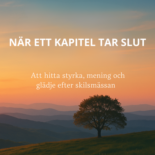 När ett kapitel tar slut – Att hitta styrka, mening och glädje efter skilsmässan